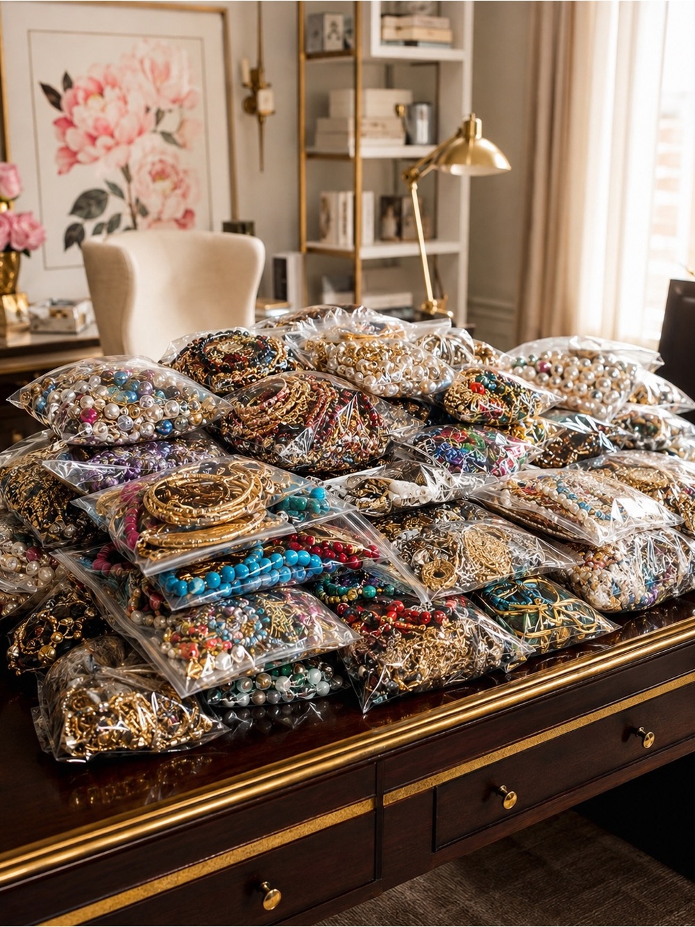 2 LB Jewelry Lot | 1 LB Organic Pull + 1 LB Curated Mixed Jewelry